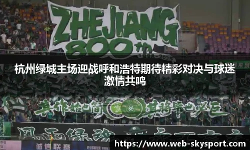 杭州绿城主场迎战呼和浩特期待精彩对决与球迷激情共鸣