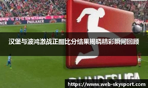 汉堡与波鸿激战正酣比分结果揭晓精彩瞬间回顾